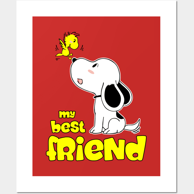 My best friend Wall Art by My Happy-Design